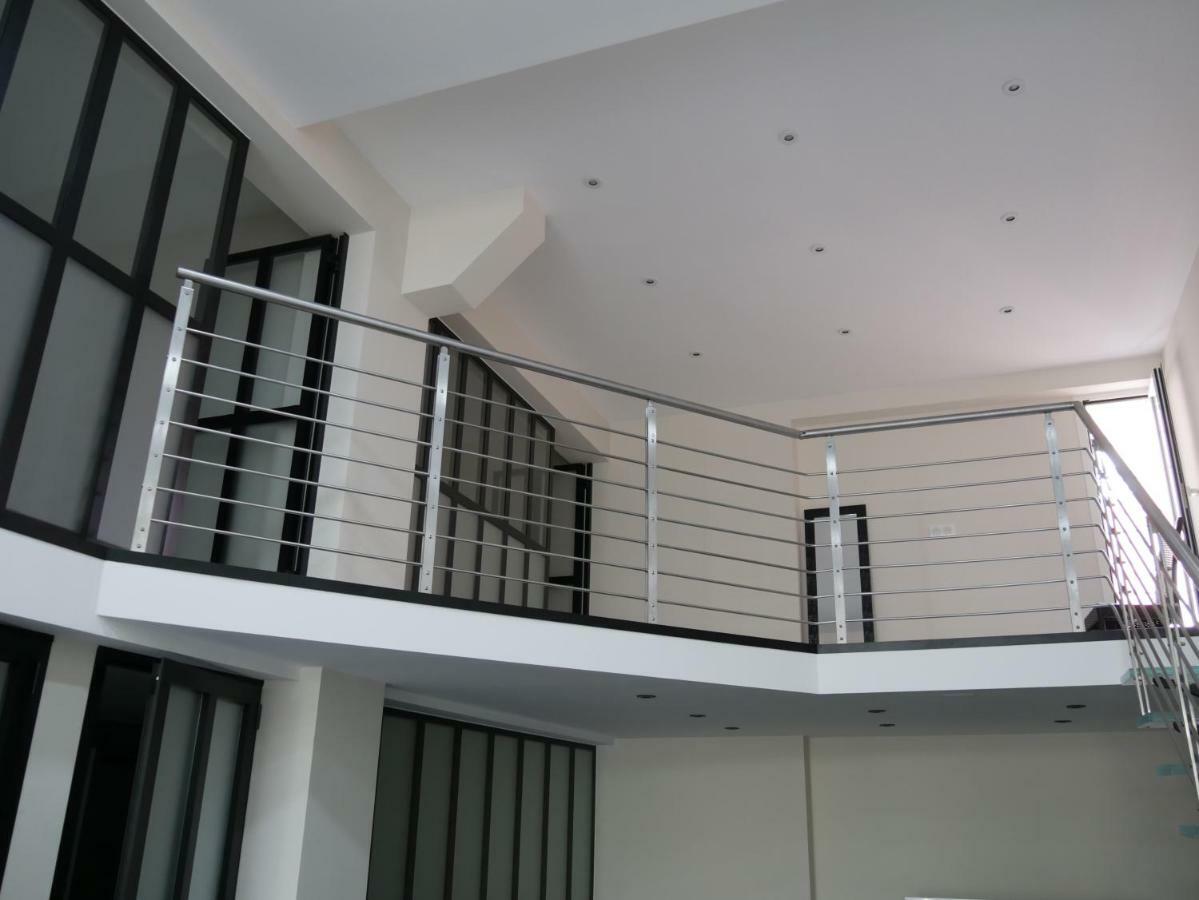 Grand Loft Chic Et Moderne, Deco Industrielle Apartment Beausoleil Exterior photo