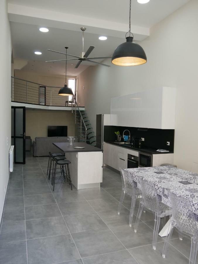 Grand Loft Chic Et Moderne, Deco Industrielle Apartment Beausoleil Exterior photo